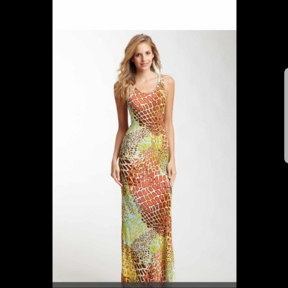 ❤American Twist❤Leopard Maxi Dress